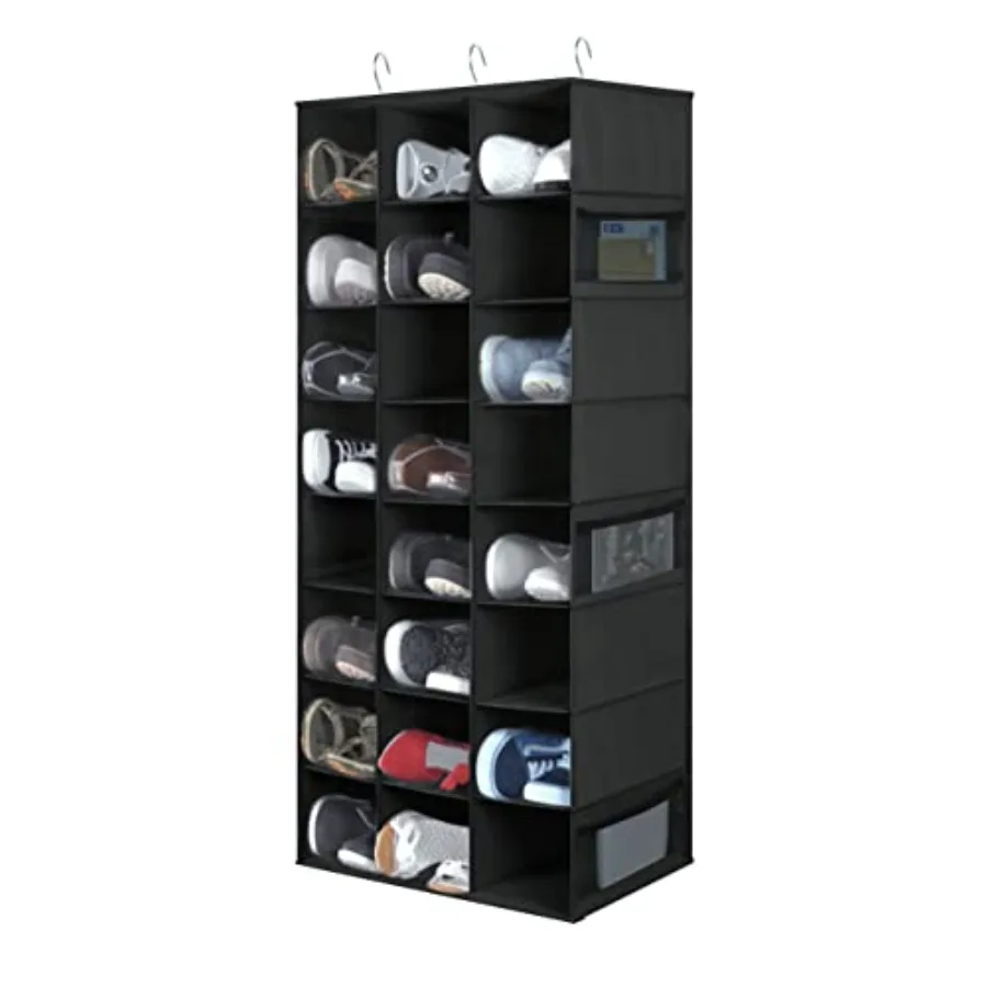 

Подвесной органайзер для обуви в шкаф, вешалка-держатель для обуви, экономящая место система хранения и организации обуви