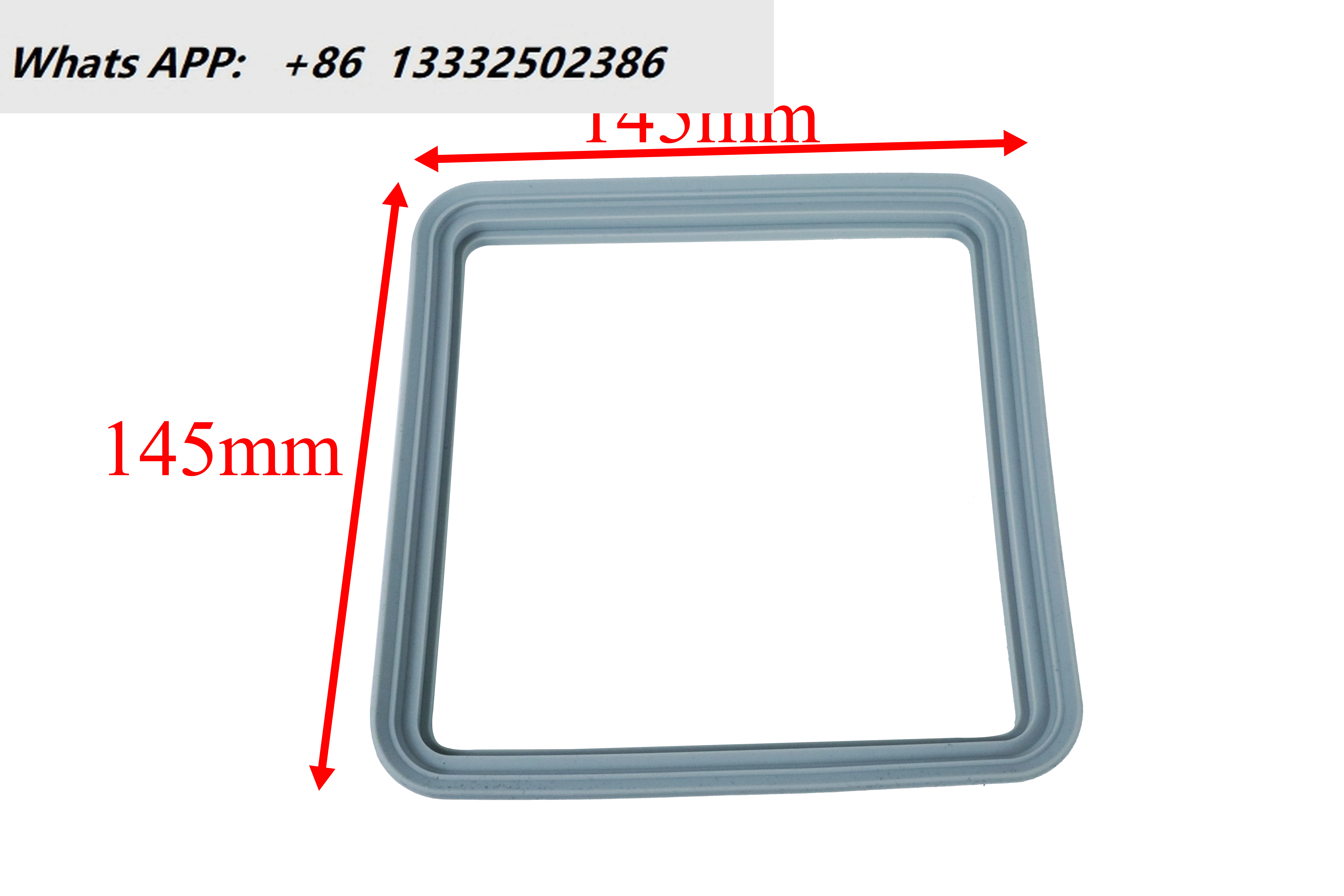 

5 шт. 0391320413C 145x145x7 мм верхнее резиновое уплотнение вакуумная прокладка для присоски SCM Morbidelli