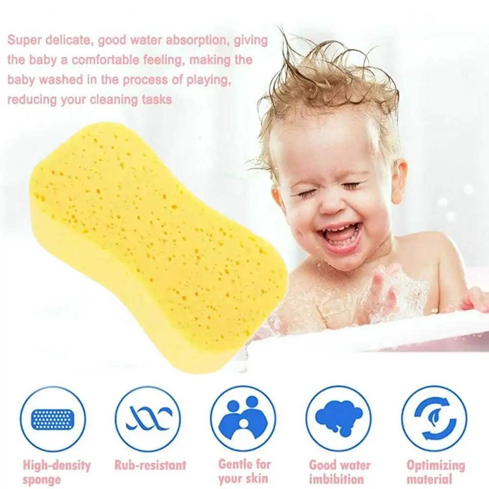 Bagno Spugna da bagno Spazzola Double Sided Corpo Bagno Corpo morbido Doccia Spugna Scrubber Spazzola per il corpo Spugna Detergente Schiuma K7H8