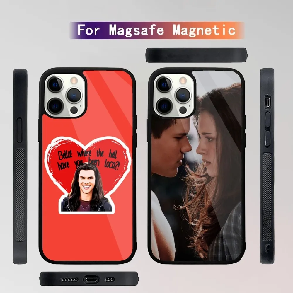 T-Team E-Edward Jacob Сумерки-S чехол для телефона iPhone 15,14,13,12,11,Plus,Pro,Max Mini Magsafe Магнитная Беспроводная зарядка