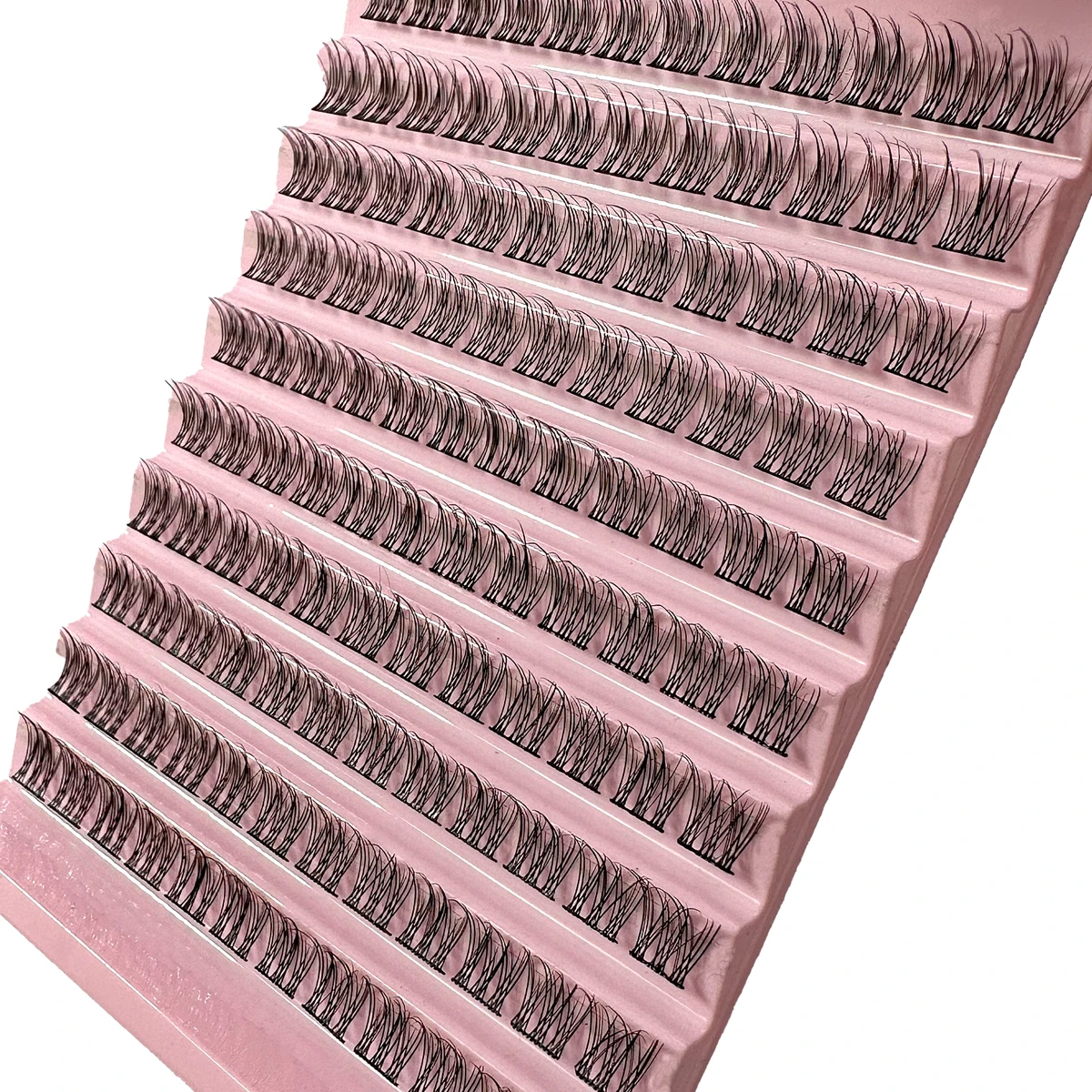 1/صندوق 120 حزم المنك كاذبة رمش الطبيعية الروسية ثلاثية الأبعاد laes الفردية رمش تمديد العنقودية ماكياج أداة رموش بالجملة