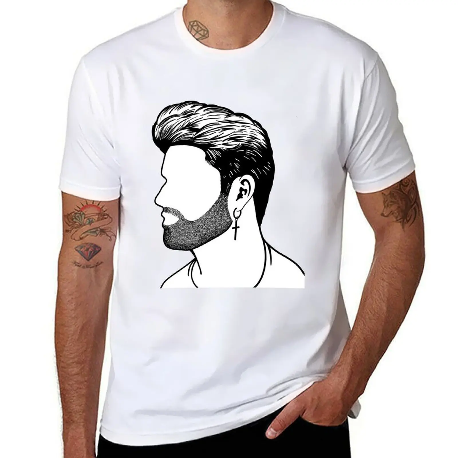 

OMG! The Best Wham Music Ever! T-Shirt man t shirt graphic men t shirt cotton 100% T-Shirt