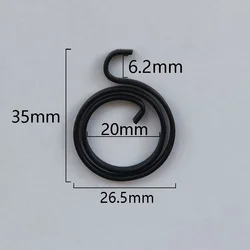 Replacement Spring For Door Knob Handle Lever Latch Internal Coil Repair Spindle Lock Torsion Spring Flat Section Wire