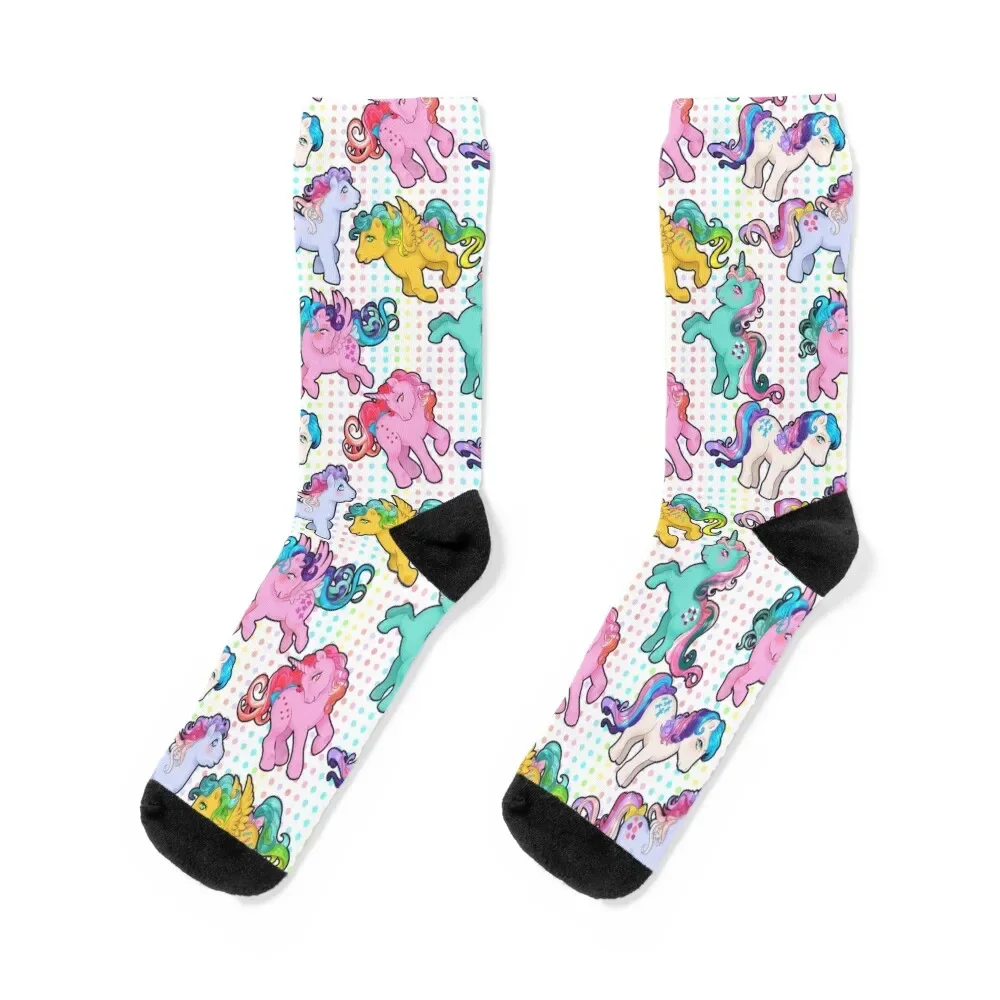 

Twinkle Eye G1 ponies Socks hockey custom sports basketball Ladies Socks Men's