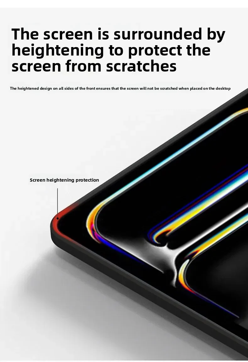Hollow Heat Dissipation Gaming Tablet Sleeve TPU Full Protective Cover for iPad Air 11in Pro11 iPad10th11th12th iPad Mini7 Mini6