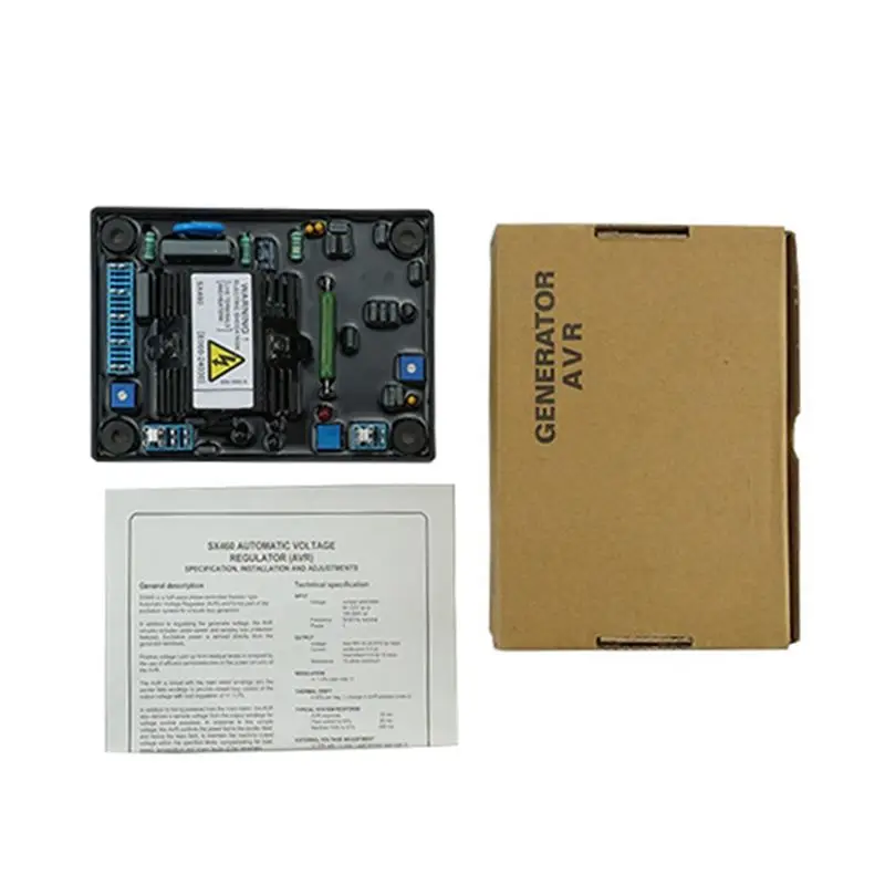 Classy-SX460 E000-24602 Black Voltage Regulator Module PCB Voltage Regulator Module Auto Voltage Regulator AVR Generator Parts