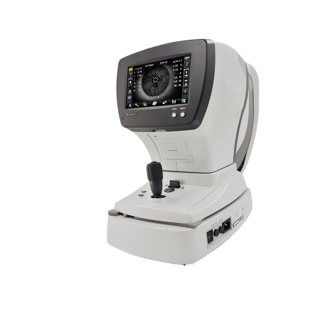 Réfractomètre optique automatique avec kératomètre, Machine d'optométrie optique FA-6500K, blanc