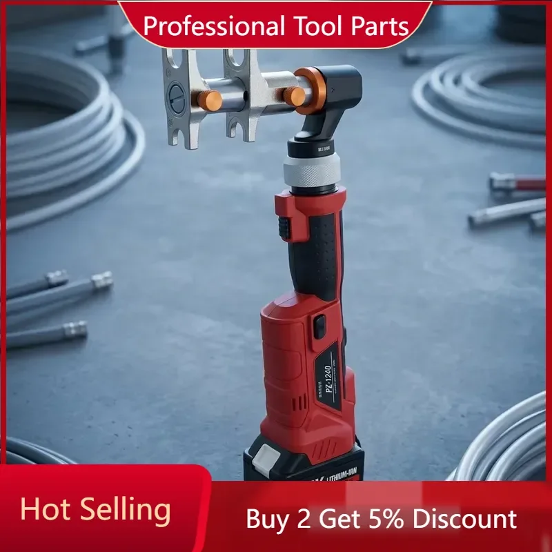 Designed for professional plumbers and DIY enthusiasts, this battery-powered hydraulic tool eliminates the physical strain of