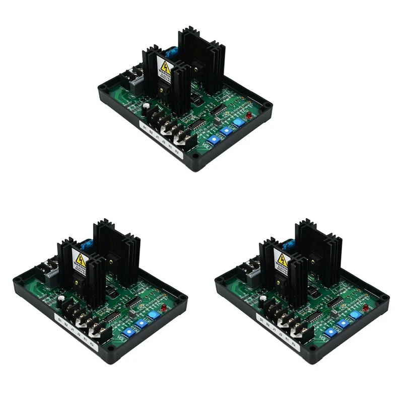 3X Automatic Voltage Regulator Fit For Parbeau Generator AVR GAVR-20A