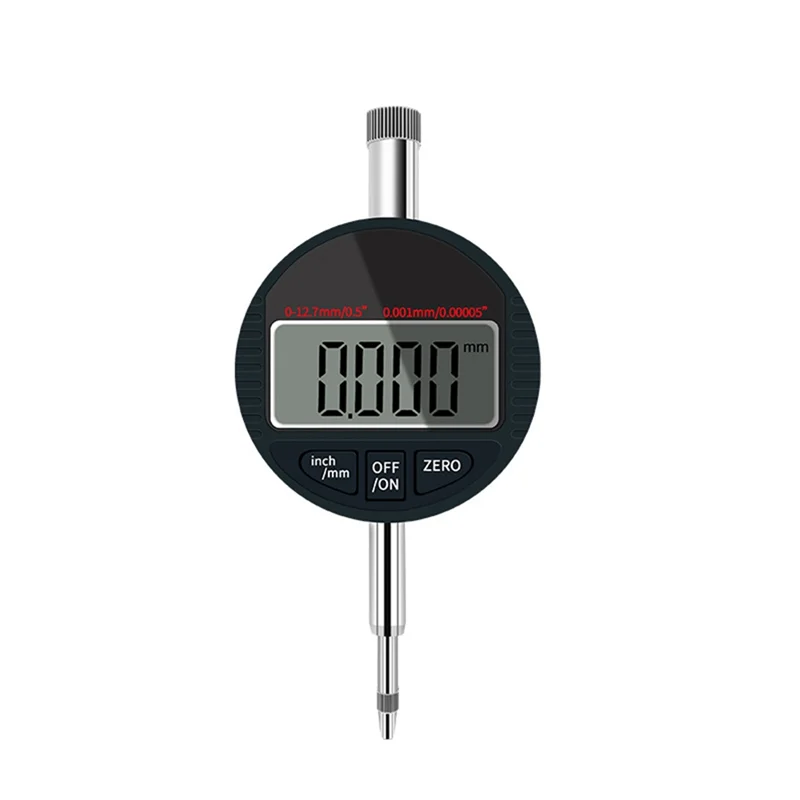 SANQ 0-12.7 Digital Indicator RS232 (9Holes) Data Output 0.001Mm Micrometer Digital Electronic Dial Indicator Gauge