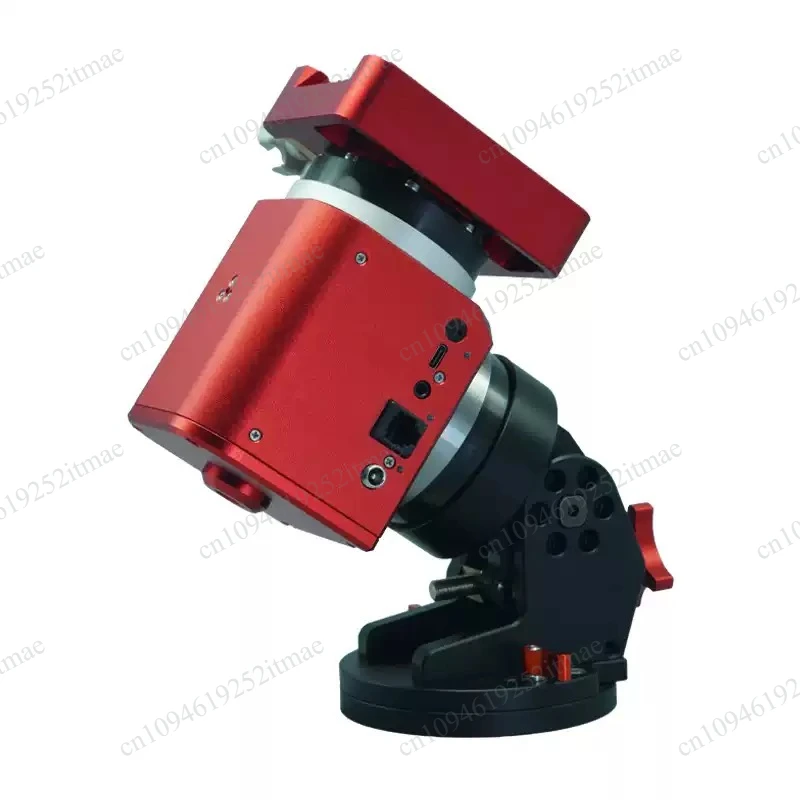 JW14 Harmonic Equatorial Mount, Small Size, Red Black Silver Optional, No Counterweight for Astronomical Telescope