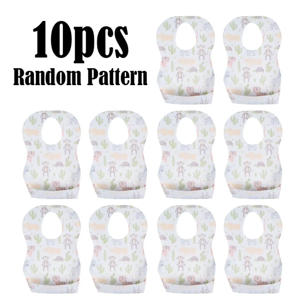 

Super Soft Disposable Bib Waterproof No-wash Saliva Napkin Anti-dirty Children's Meal Bag