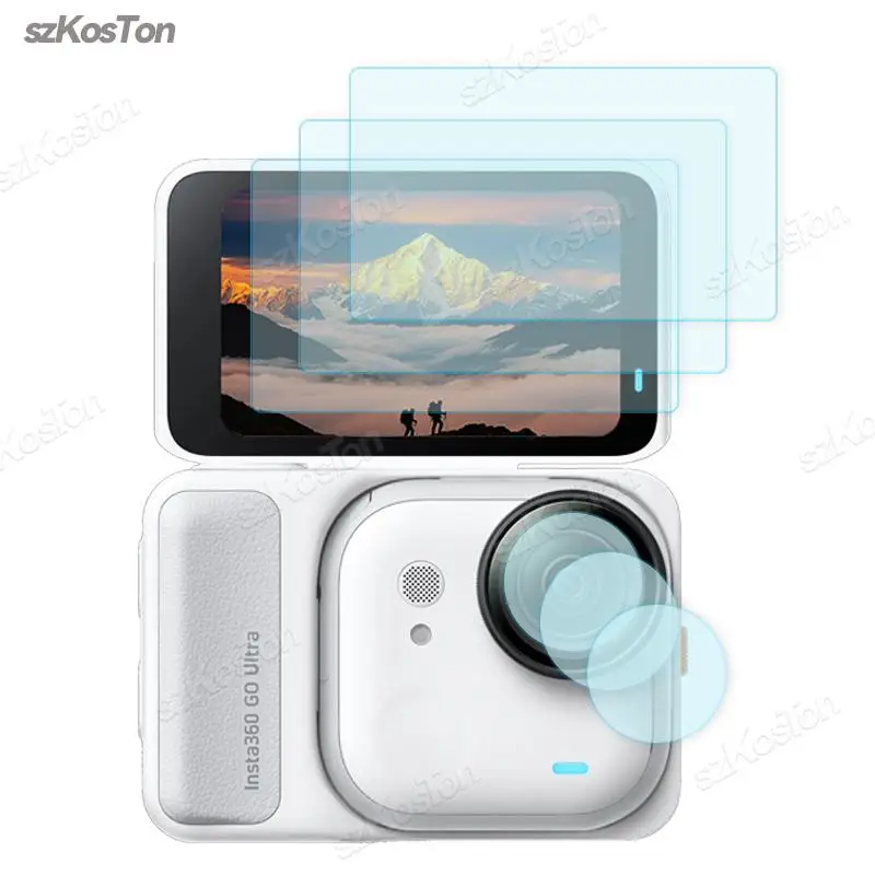 Tempered Glass for Insta360 360 Go Ultra Screen Camera Lens Protector Glass Film for Insta360 Go Ultra Accessories Set