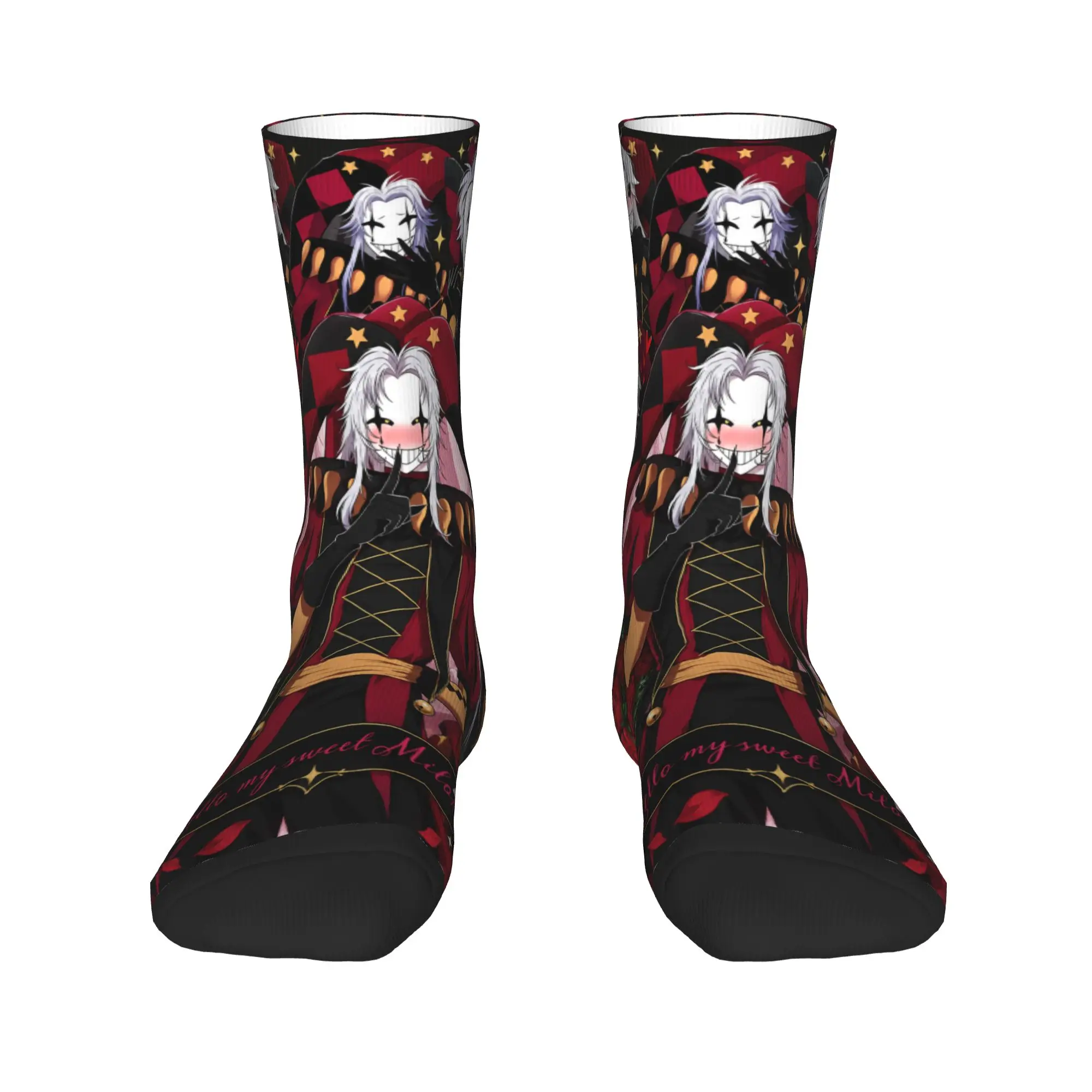 Freak Circus Group Portrait Socks  Design Stockings Non-Slip Men Socks Soft Breathable Autumn Modern Running Sports Socks