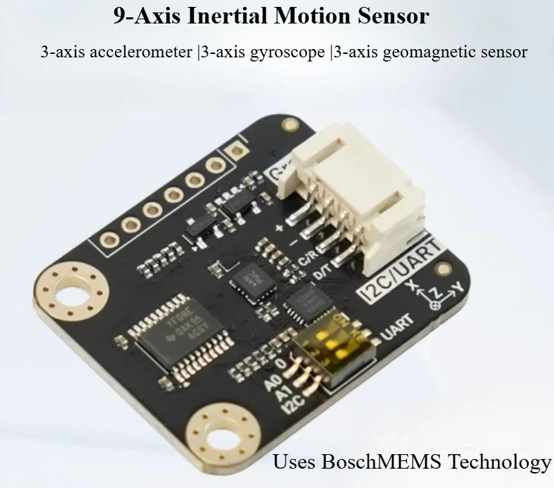 9-Axis IMU Inertial Motion Sensor Accelerometer Gyroscope Attitude Rotation Angle