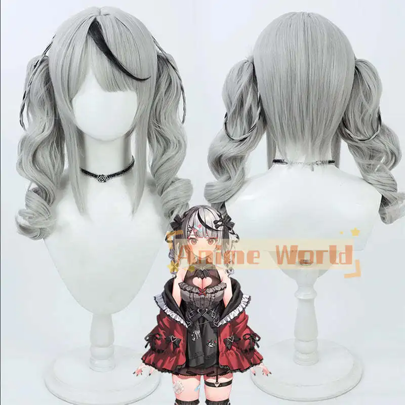 Hololive Virtual YouTuber Secret Society holoX Sakamata Chloe Third Costume Cosplay Wig