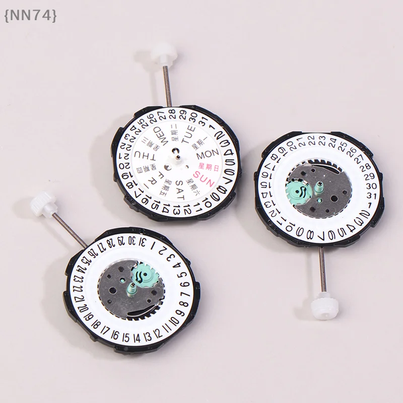Sunon SL28-6 Replacement Quartz Movement, 3 Hands Date Analog Movement Alternative to 2115-20z, for Watch Repair