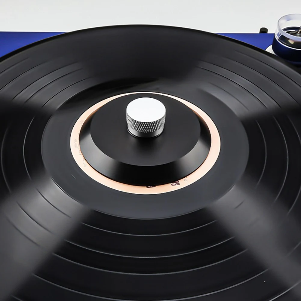 Picture 3: Audio LP Vinyl Turntables Disc Stabilizer Record Player Weight/Clamp