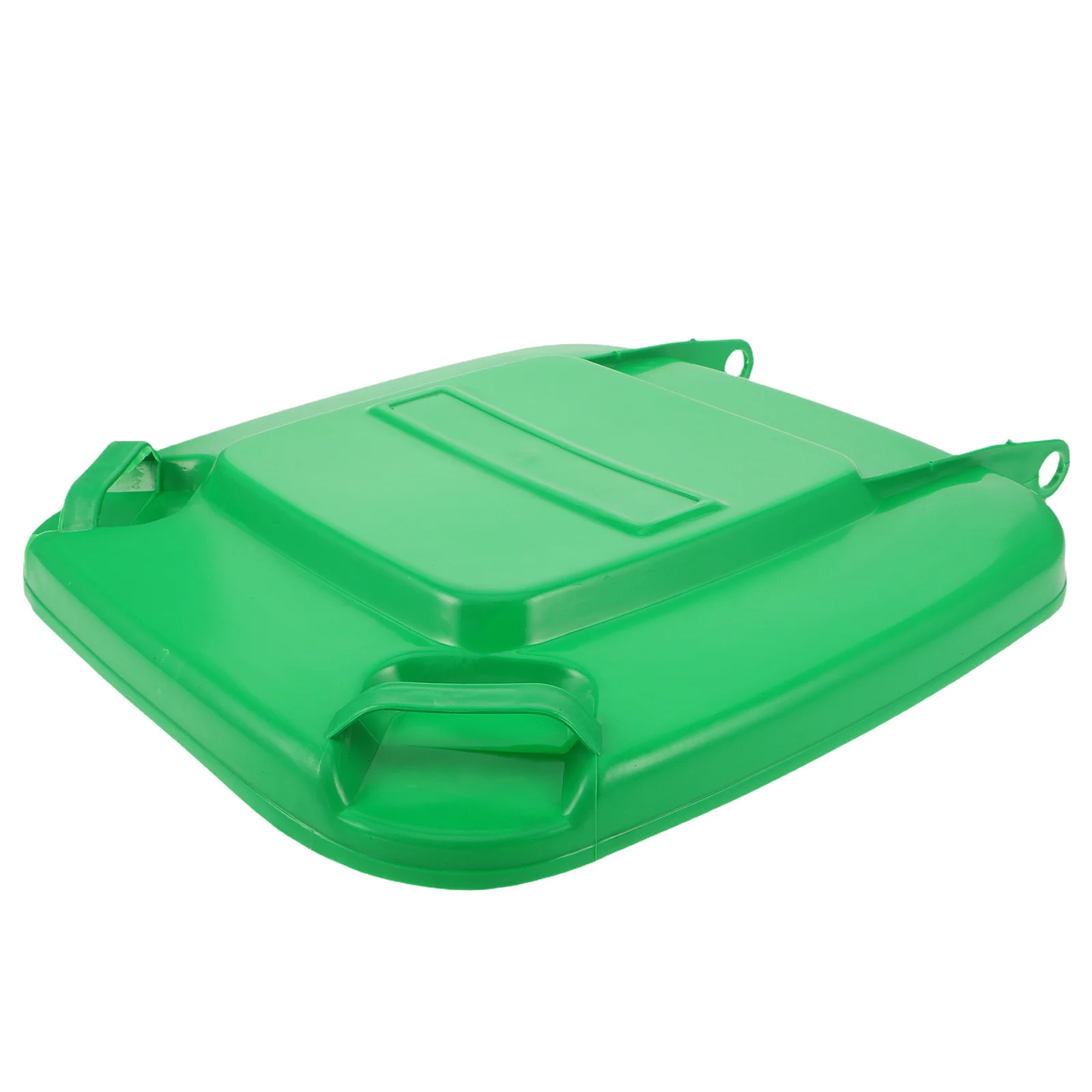 

Outdoor Trash Bin Lid Replacement Square 50L Weatherproof Plastic Garbage Can Cover Flip Lid for Waste Recycle Bin