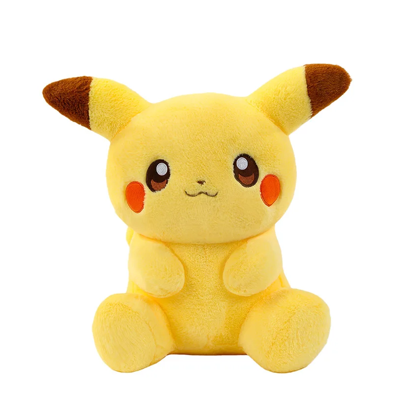 Duże pluszowe zabawki Pikachu Pokemon 40/80 cm, kreskówkowa lalka, urocza ozdoba, wypchana maskotka, poduszka Pikachu, prezent Pokemon dla dzieci — 2