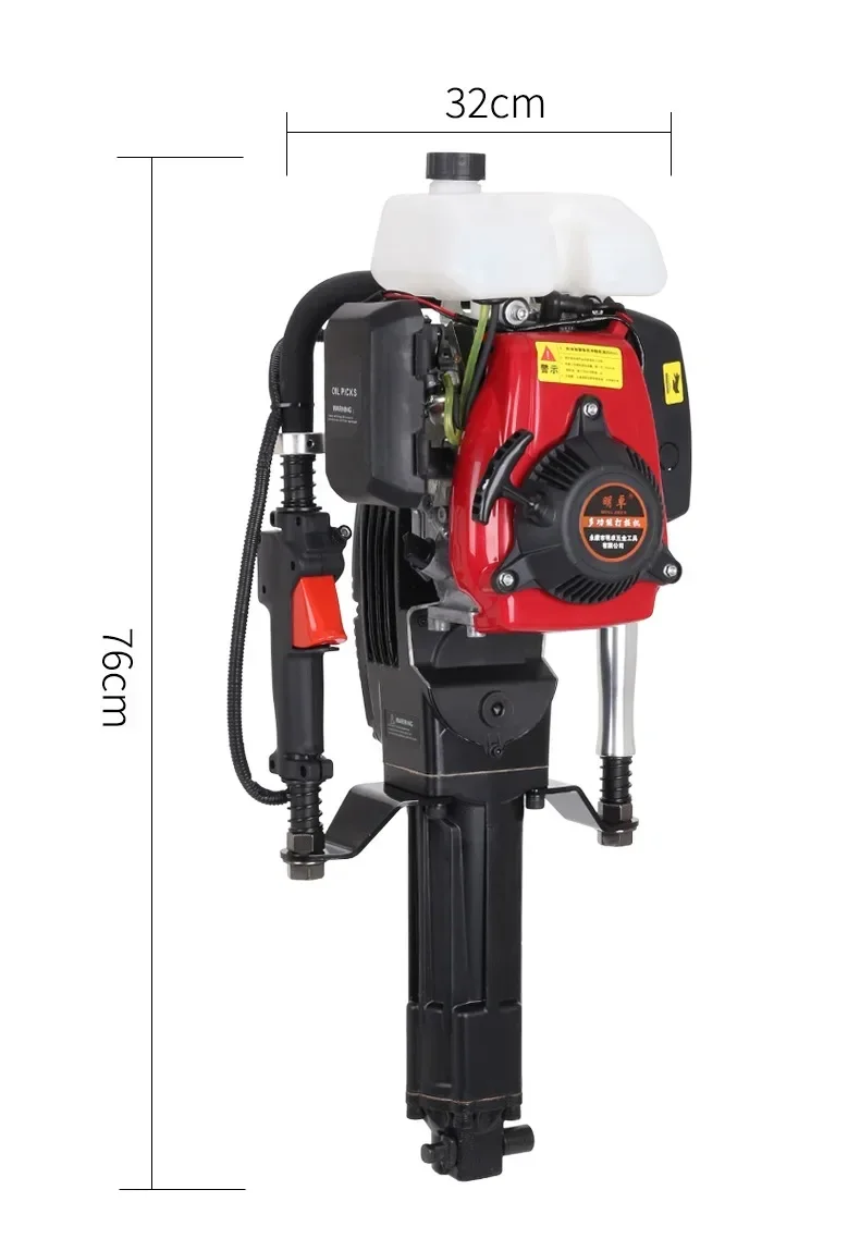 

# High Efficiency Handheld Pile Driver With Four-Stroke Engine New And Used For Construction And Farm Industries #