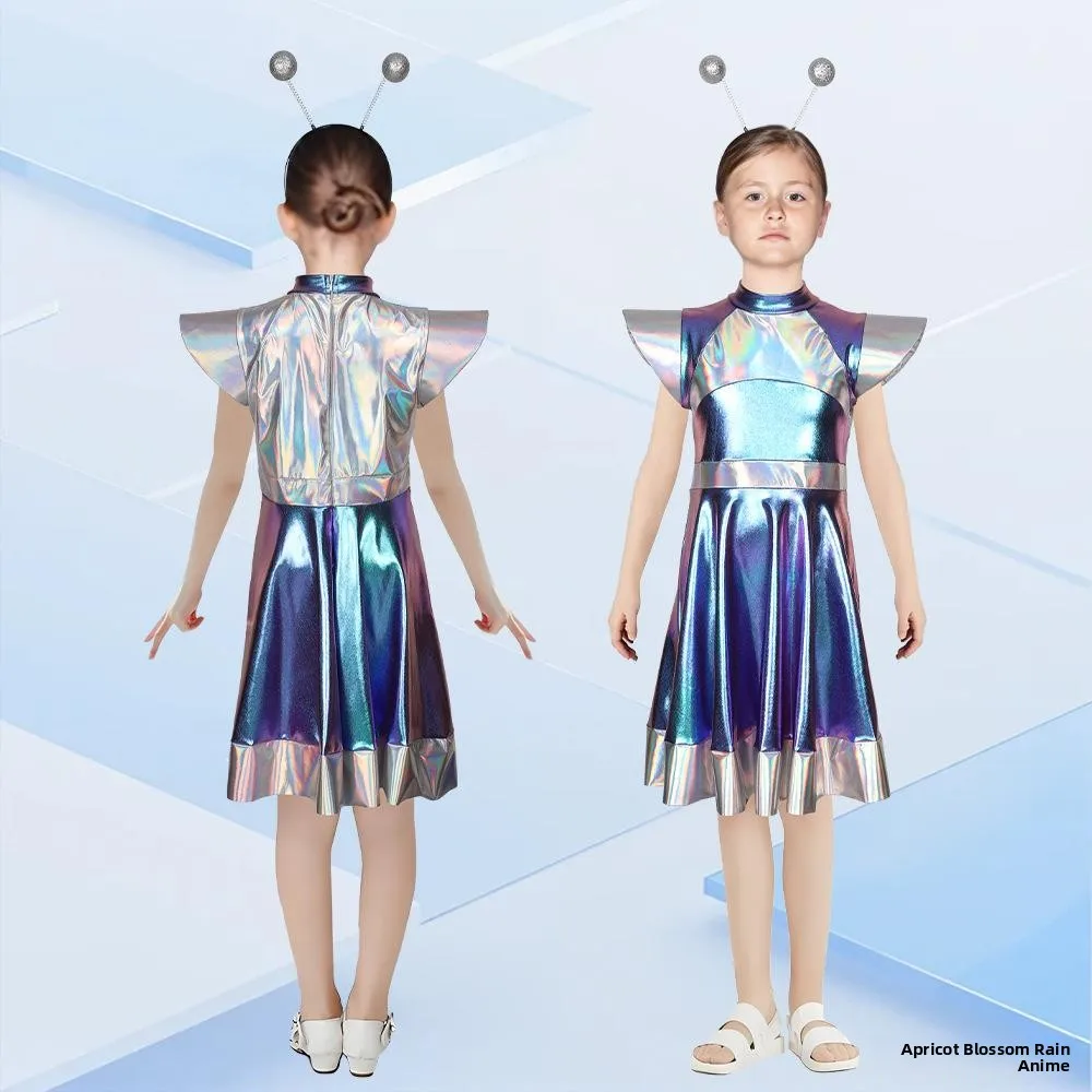 Loween AI Alien Cosplay Costume Par Space Robot Role-plang femmes ethnique scène vêtements espace extérieur Alien Costume