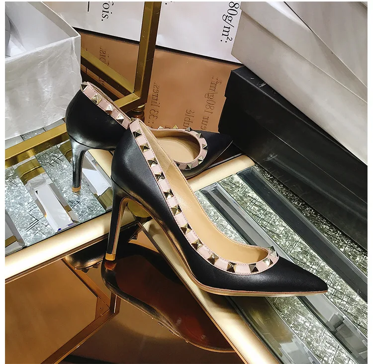High Heels 2025 Summer New Stiletto Sandals Fashion Designer Elegant Banquet Party Slip-on High Heels