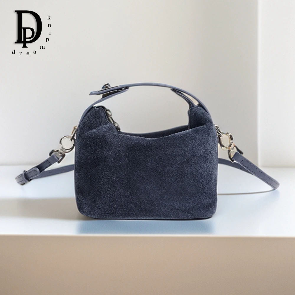 

Роскошная замшевая женская сумка, модный новый дизайн, бархатная кожаная квадратная сумка с верхней ручкой, женский вечерний клатч, кошелек-мессенджер