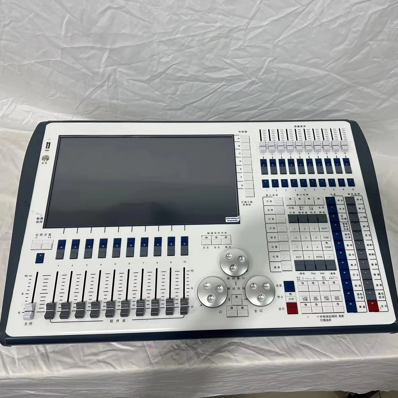 2026-Professional Stage Lighting Controller with  System  Mobile tiger Touch Moving Head Light Console