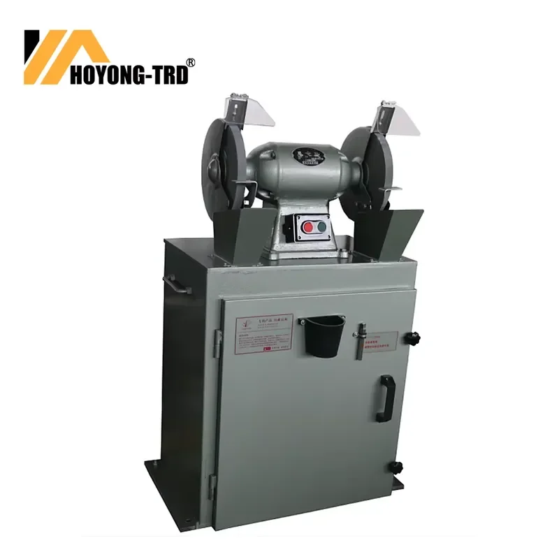 M3325 Bench Grinder with Built-in Dust Device Pedestal Grinding Machine Electrical Grinder