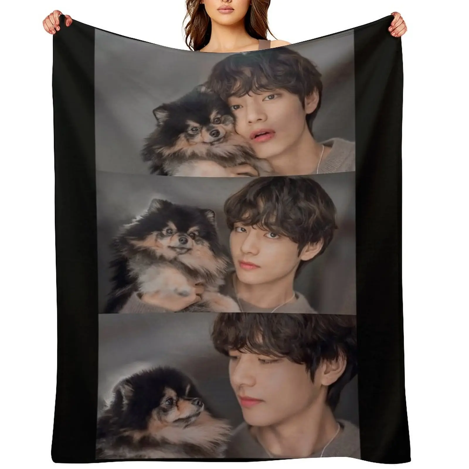 

Yeontan Throw Blanket Beautifuls Blankets For Sofas bed plaid blankets and throws Blankets