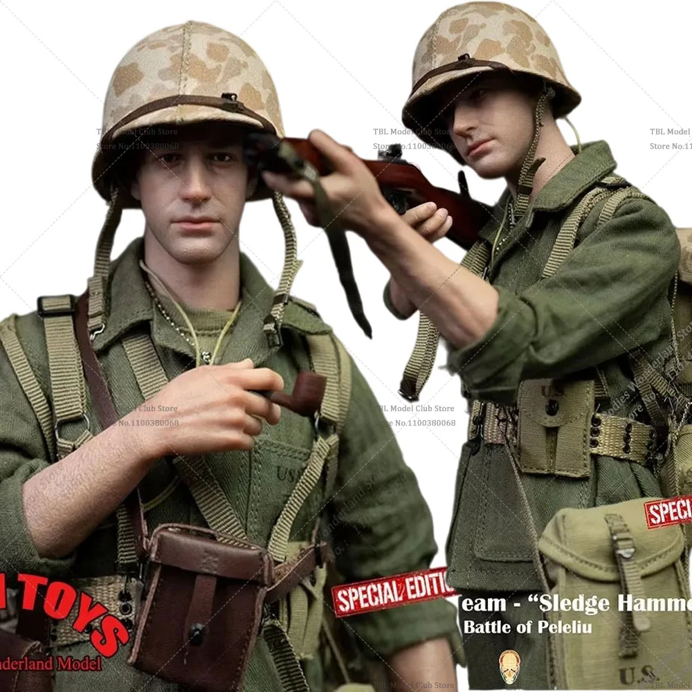 

Facepoolfigure FP013 1/6 Collectible USMC Mortar Team "Sledge Hammer” The Batle of Peleliu 12Inch Male Solider Action Figure