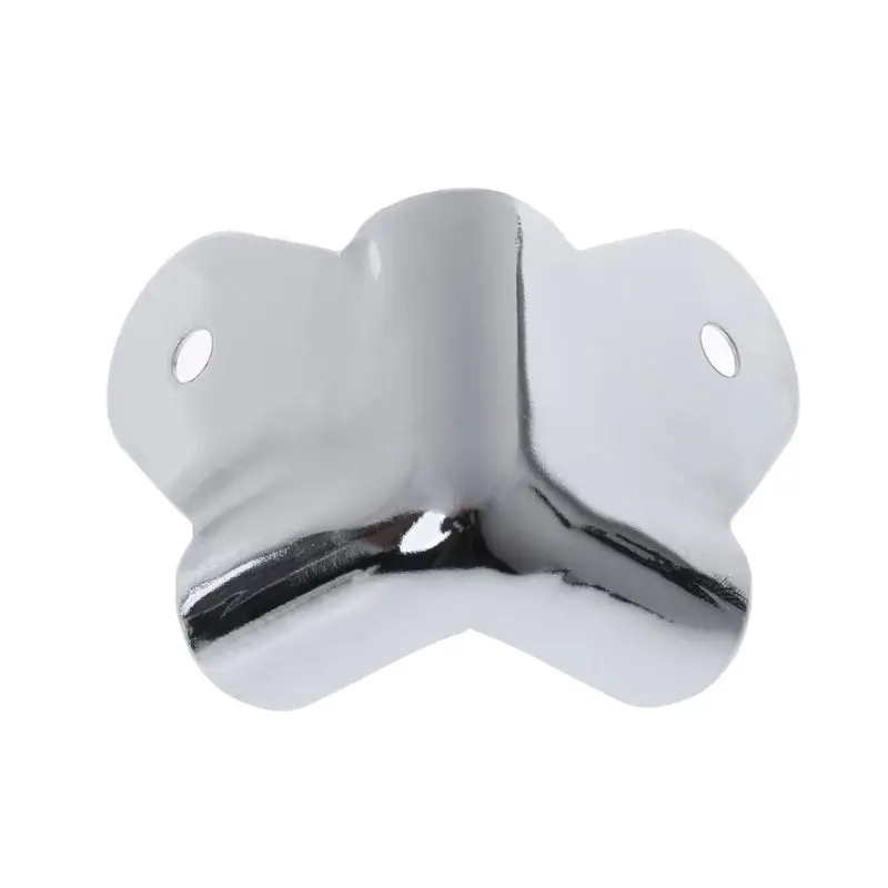 8 แพ็คเงินมุมสำหรับเครื่องขยายเสียงลำโพงเด็ก Proofing Corner Guards เฟอร์นิเจอร์มุมกันชนโลหะ