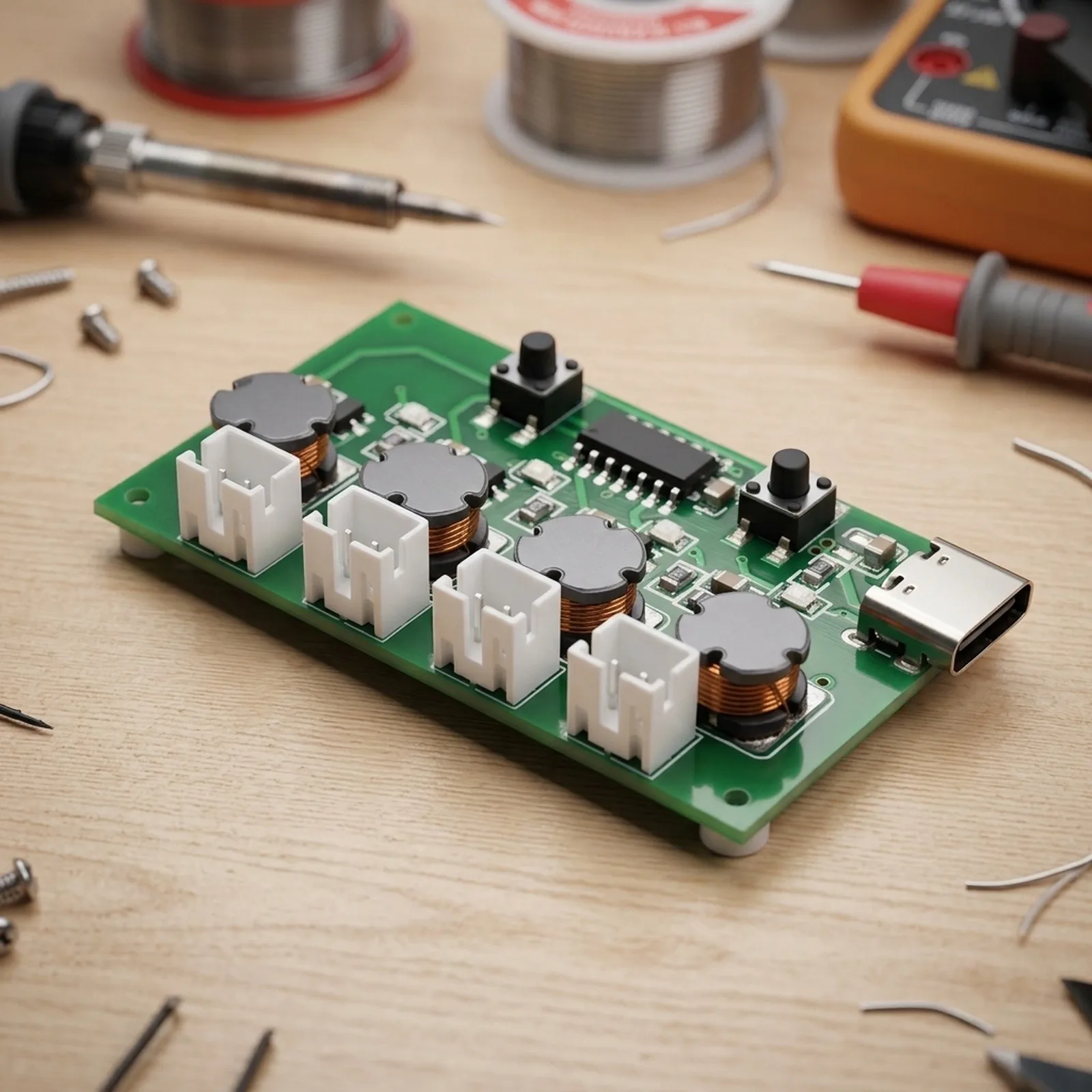 DIY Humidifier Kit with 5V for mist Maker Module and Controller Circuit Board for Nebulizer and Consistent Atomization