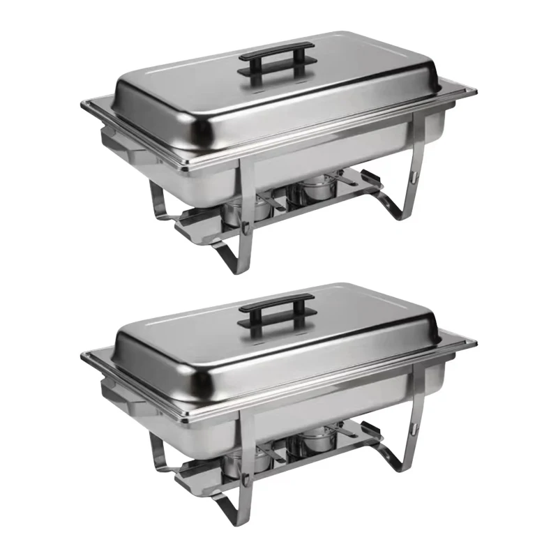 

Buffet Catering Dish For Home and Outdoor 2 sets