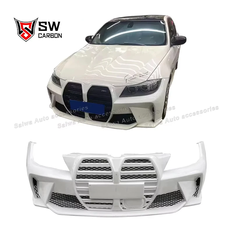 

High Quality M3 Style Front Bumper for BMW 3 Series E90 E92 E93 320 325 05-12 Upgrade Modification M3 Style Front Face Bumper SW