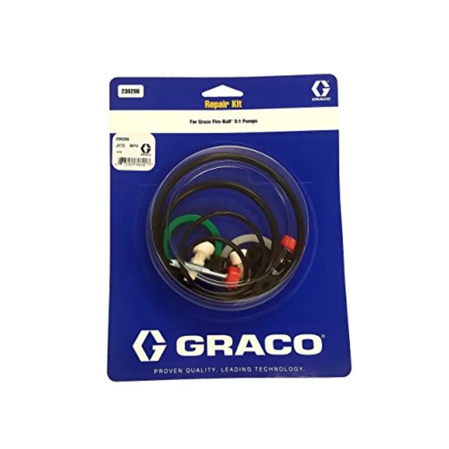 

238286 Repair Kit 5:1 Ratio Fire Ball 300 Oil Pumps 238-286 Fluid and Air Repair Parts Included