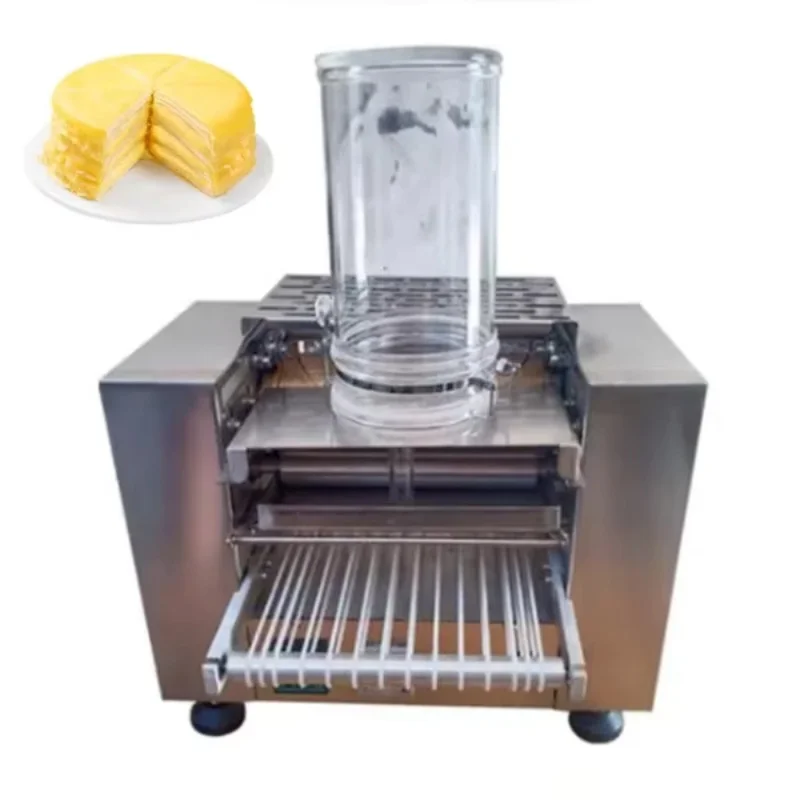 2800W Roast Duck Pie Crust Machine Pancake Machine 220V Thousand Layer Cake Making Machine Spring Roll Skin Forming Equipment