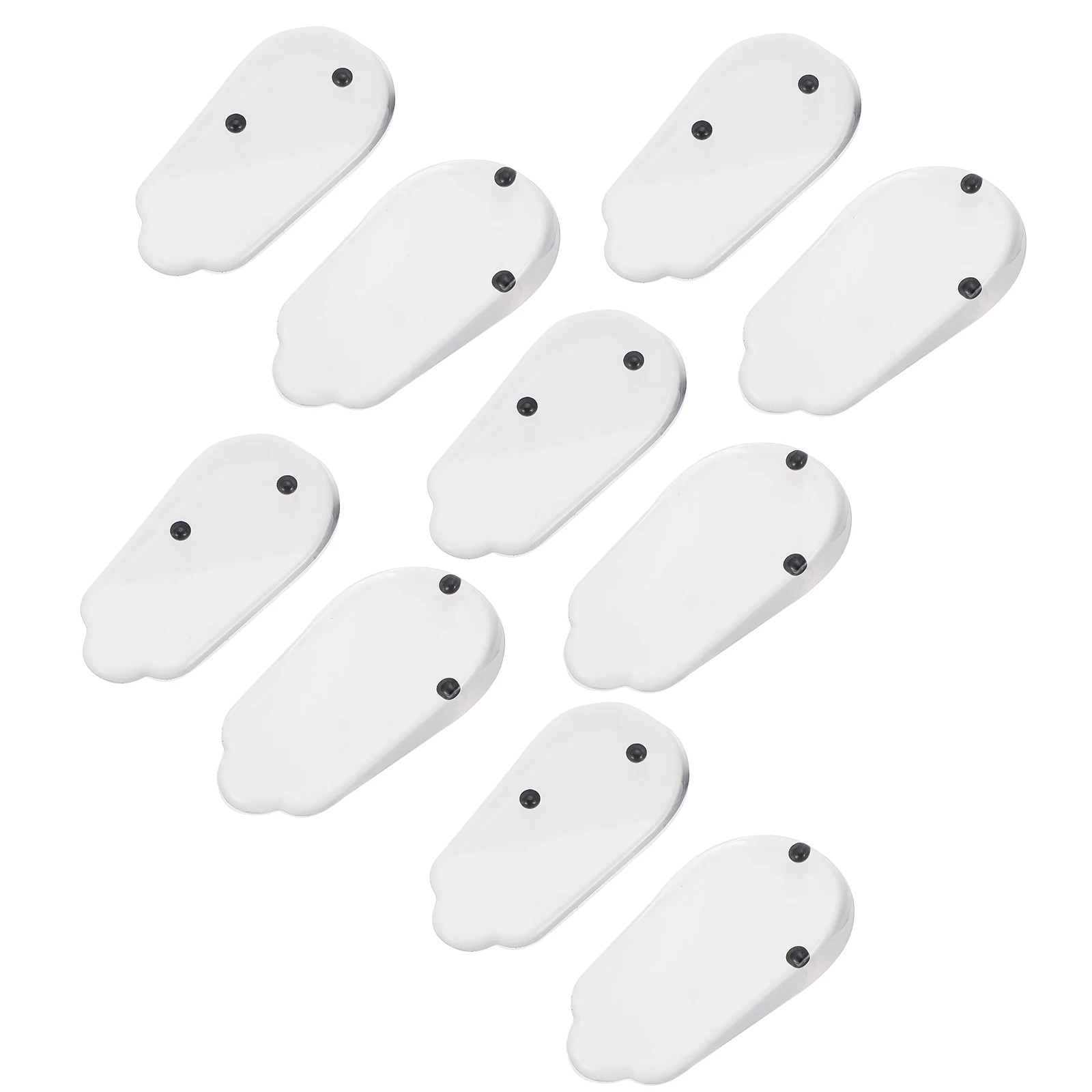 

5 Pairs Orthopedic Insoles Shockproof Half Size Double Magnet Sports Shoes Heel Cushion Lightweight Breathable Women Foot Care