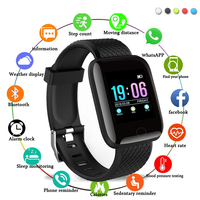 116plus Waterproof Smart watch 2022 Smartwatch Men Heart Rate Women Sport Wristwatch for Android IOS smartphone Watches Montre