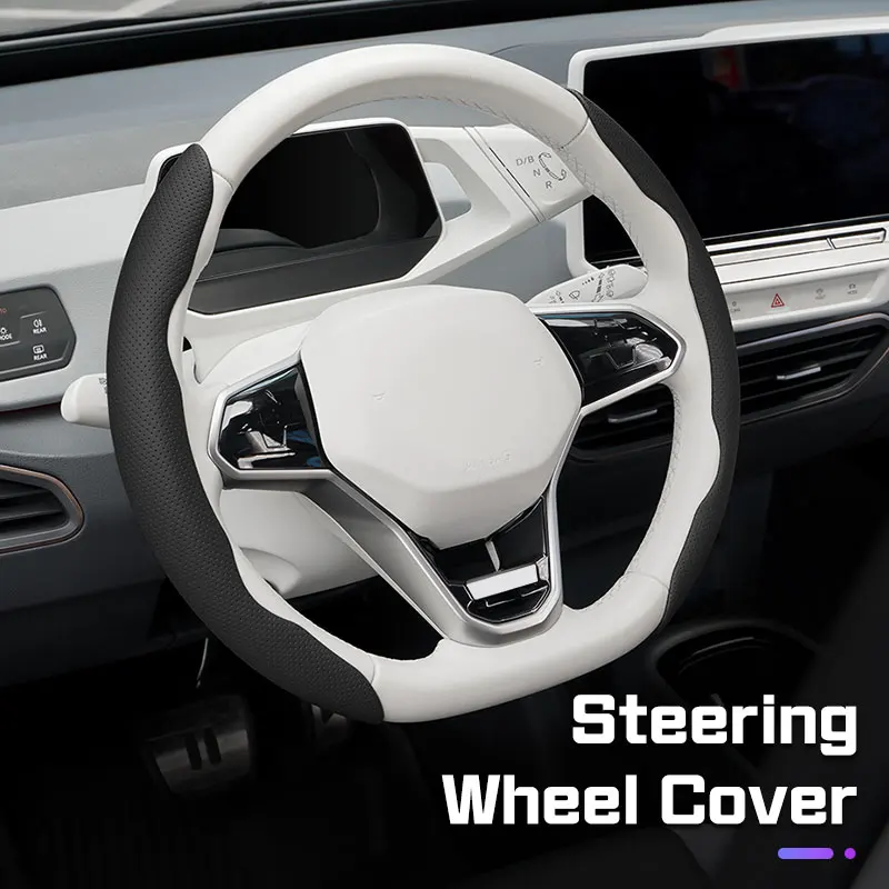 

38CM Leather Car Steering Wheel Booster Cover For Lexus IS GS GX ES NX RC RX IS250 IS350 RC200t RC300 NX200 Non-Slip Accessories
