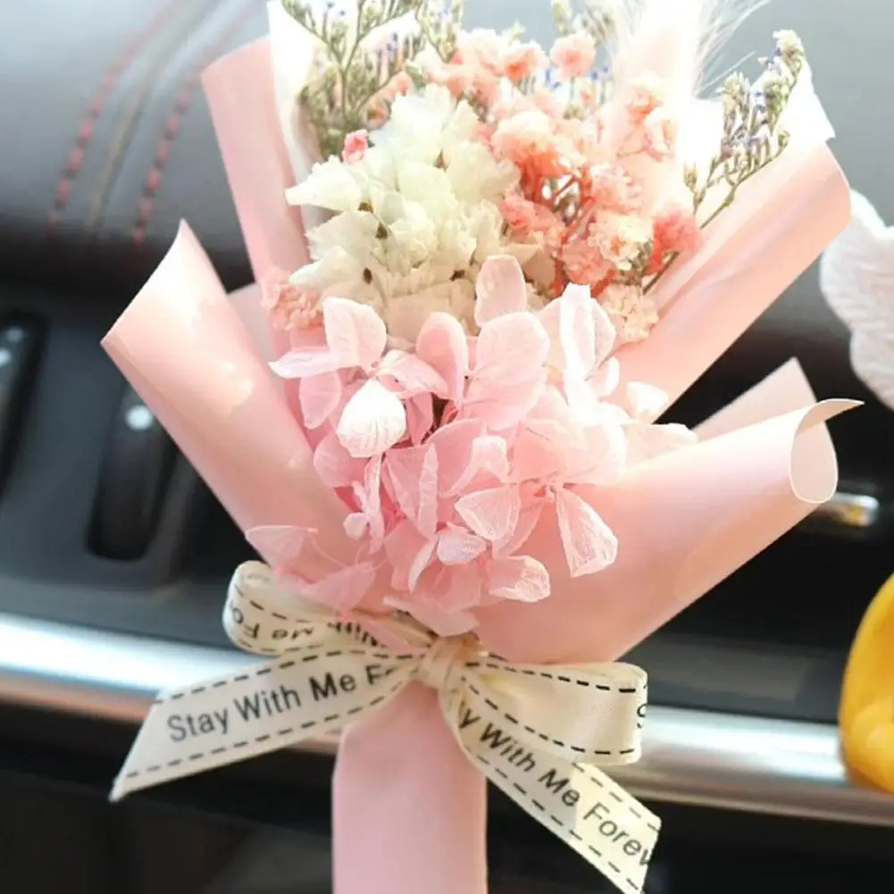 Car Air Outlet Perfume Car Air Vent Decoration Dried Flowers Car Air Fresher Unique Gift For Girlfriensd Car Interior Accessorie