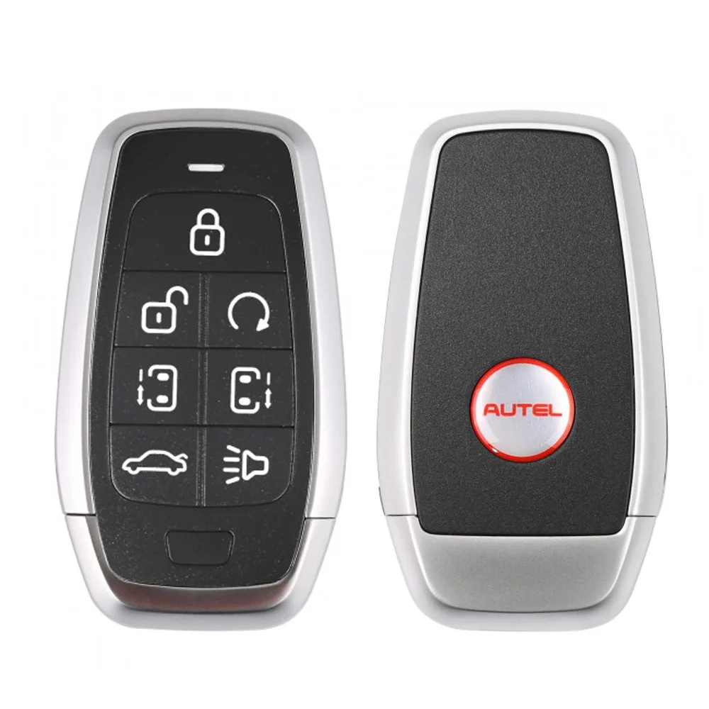 5 Pcs/lot Atuel IKEY AT007AL Universal Smart Key 7 Buttons Autel Remote For MaxiIM KM100