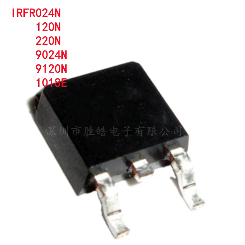 (10PCS)  NEW   IC   TO-252  IRFR024NTRPBF / IRFR120N / IRFR220N / IRFR9024N / IRFR9120N / IRFR1018E  TO252  Integrated Circuit