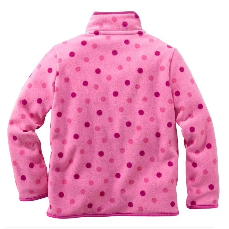 New 2022 Spring&Autumn Children Jackets Coats Baby Boys Girls Polar Fleece Jacket Cute Boys Girls Fashion Sweater Jacket