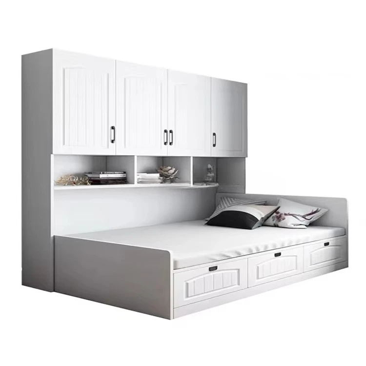 

European Style Space Saver Single Tatami Bed With Storage Modern Design Good Quality Tatami