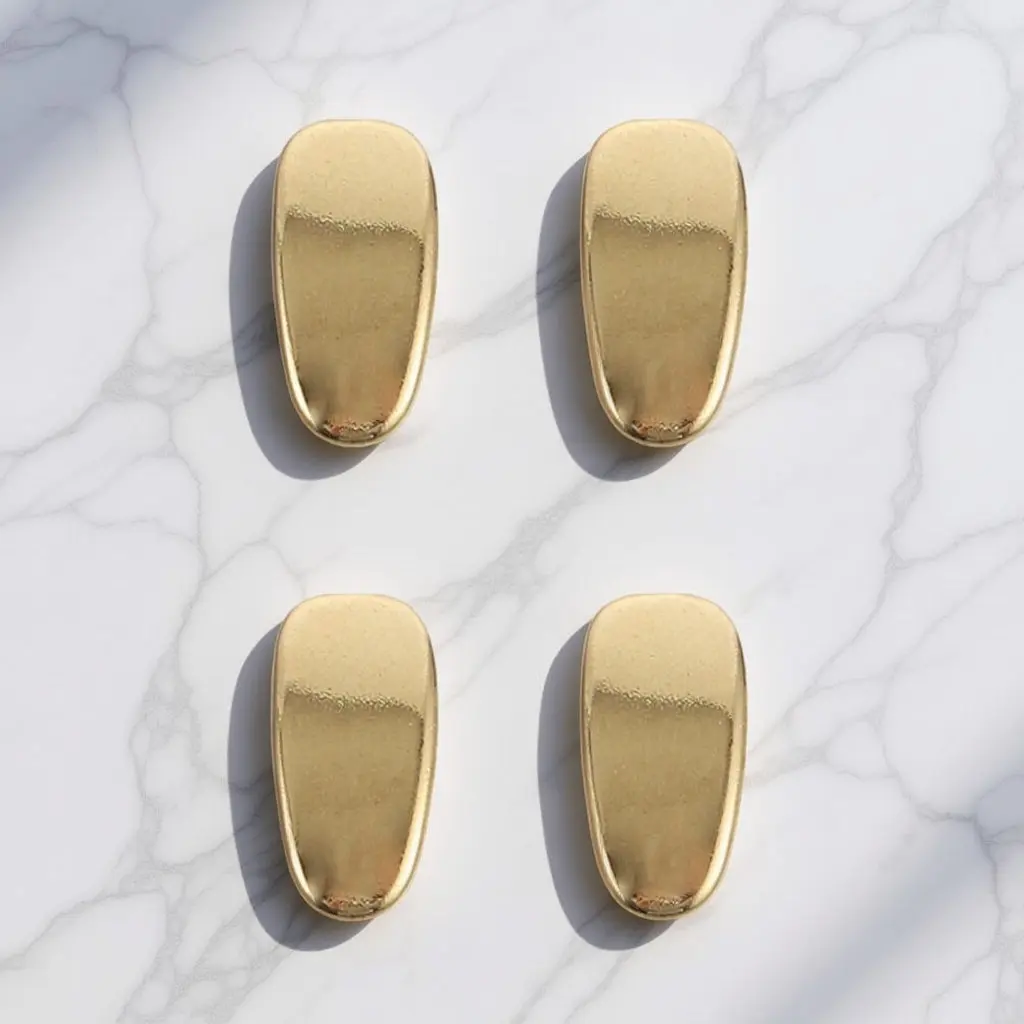 4 Pcs Glasses Accessory Eyeglass Parts and Accessories Nose Pad Eyeglasses Pads Silicone Screw Gold Replacement for