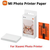 Mi Portable Photo Printer Paper Sheets ZINK Self-adhesive for XiaomiPocket Photo Printer 2x3-inch 20-sheets Photo Printer Paper