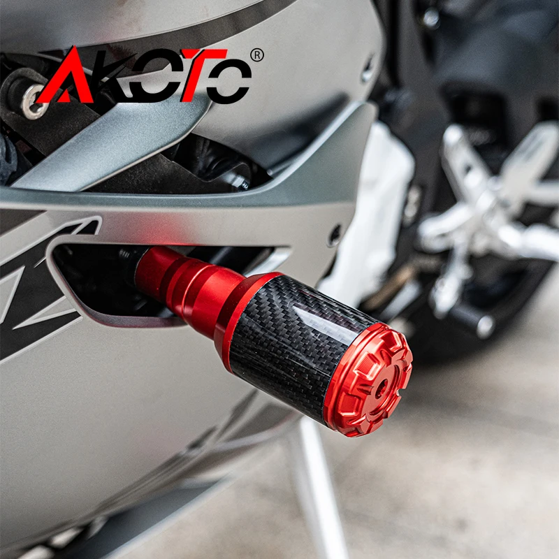 

FOR QJMOTOR SRK921 SRK 921 RR 921RR SRK921RR CNC Motorcycle Carbon Frame Sliders Crash Pad Engine Crash Protector Accessories