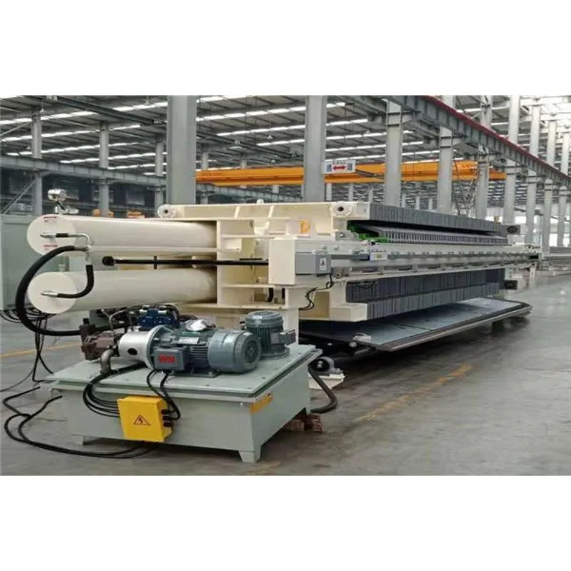 Plate And Frame Press, Sludge Slurry Equipment, Automatic Pulling Plate, High-Pressure Diaphragm Filter Press